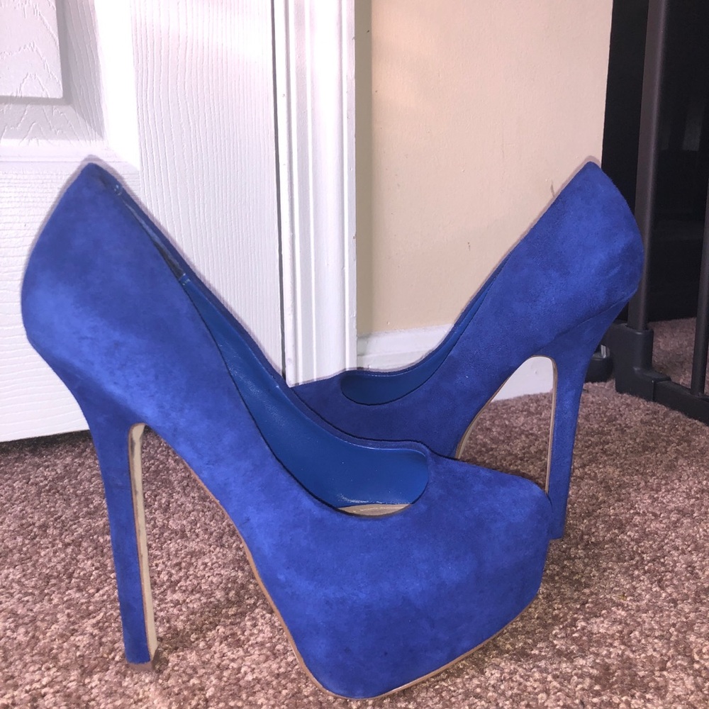 Cobalt Blue Steve Madden Stilettos